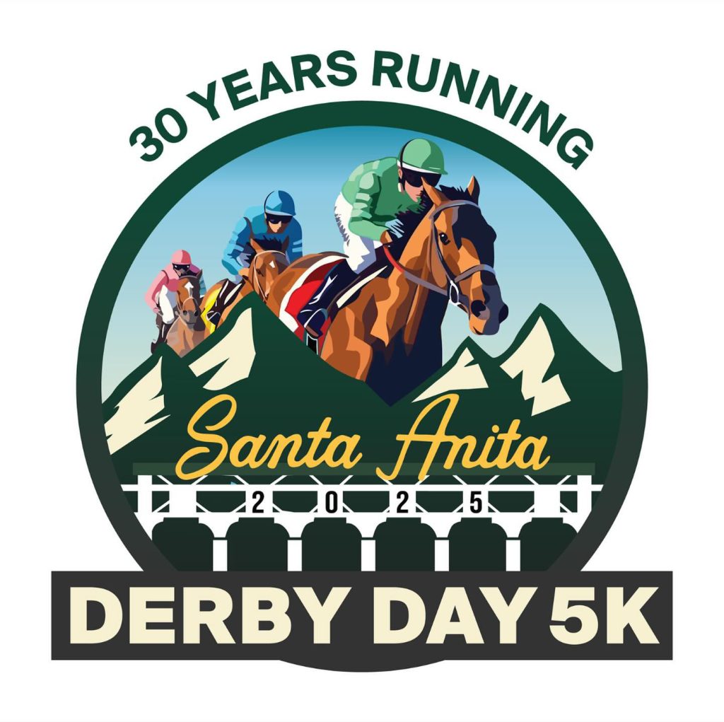 Join us April 5, 2025 for the Santa Anita Derby Day 5K